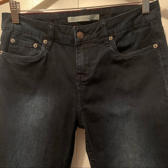 Woolrich Dark Wash Blue Mid-Rise Skinny Jeans - Picture 3 of 12
